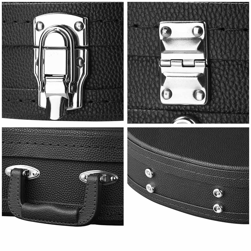 Yescom Lockable Electric Guitar Hard-Shell Case Stratocaster