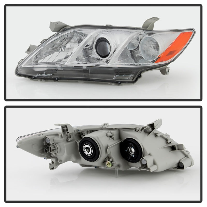 SPYDER xTune 07-09 Toyota Camry (Excl Hybrid) Driver Side Headlight - OEM Left (HD-JH-TCAM07-OE-L) 9943201