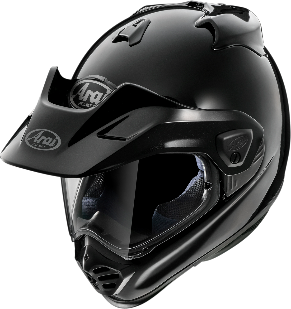 ARAI HELMETS, Arai Helmets XD-5 Black Helmet - Extra Small (Part Number: 0140-0276)