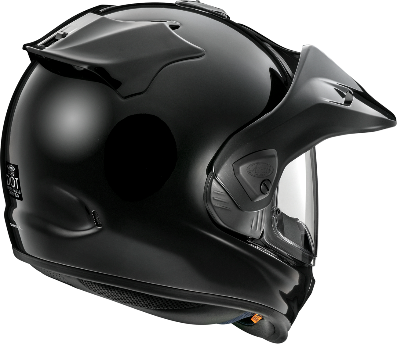 ARAI HELMETS, Arai Helmets XD-5 Black Helmet - Extra Small (Part Number: 0140-0276)