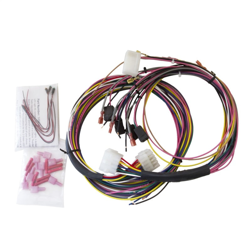 AutoMeter 40-46 Chevrolet Truck 5 Gauge Dash Kit (MPH/FUEL/OILP/WTMP/BAT) - Old Tyme Black 7057-OTB