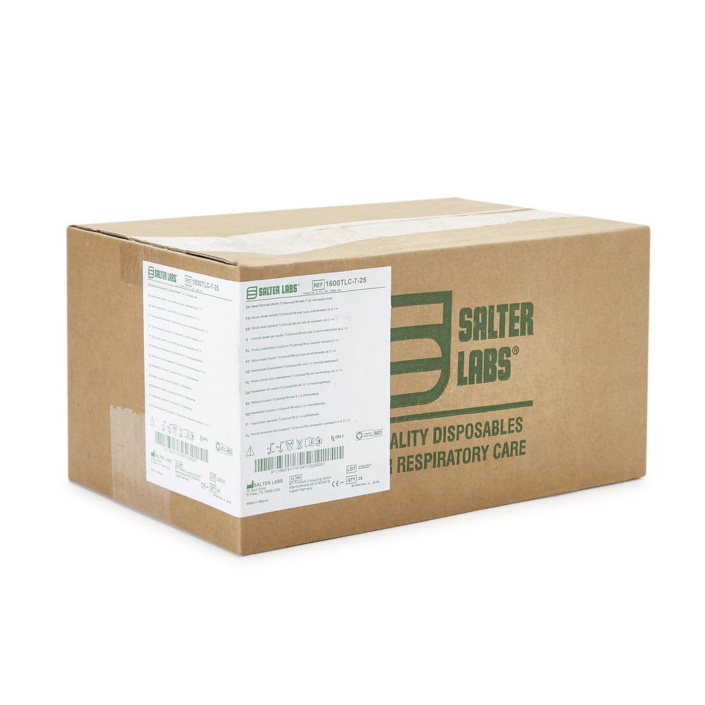Salter-Style® TLCannula™ Nasal Cannula with Ear Cushions 1600TLC-7-25