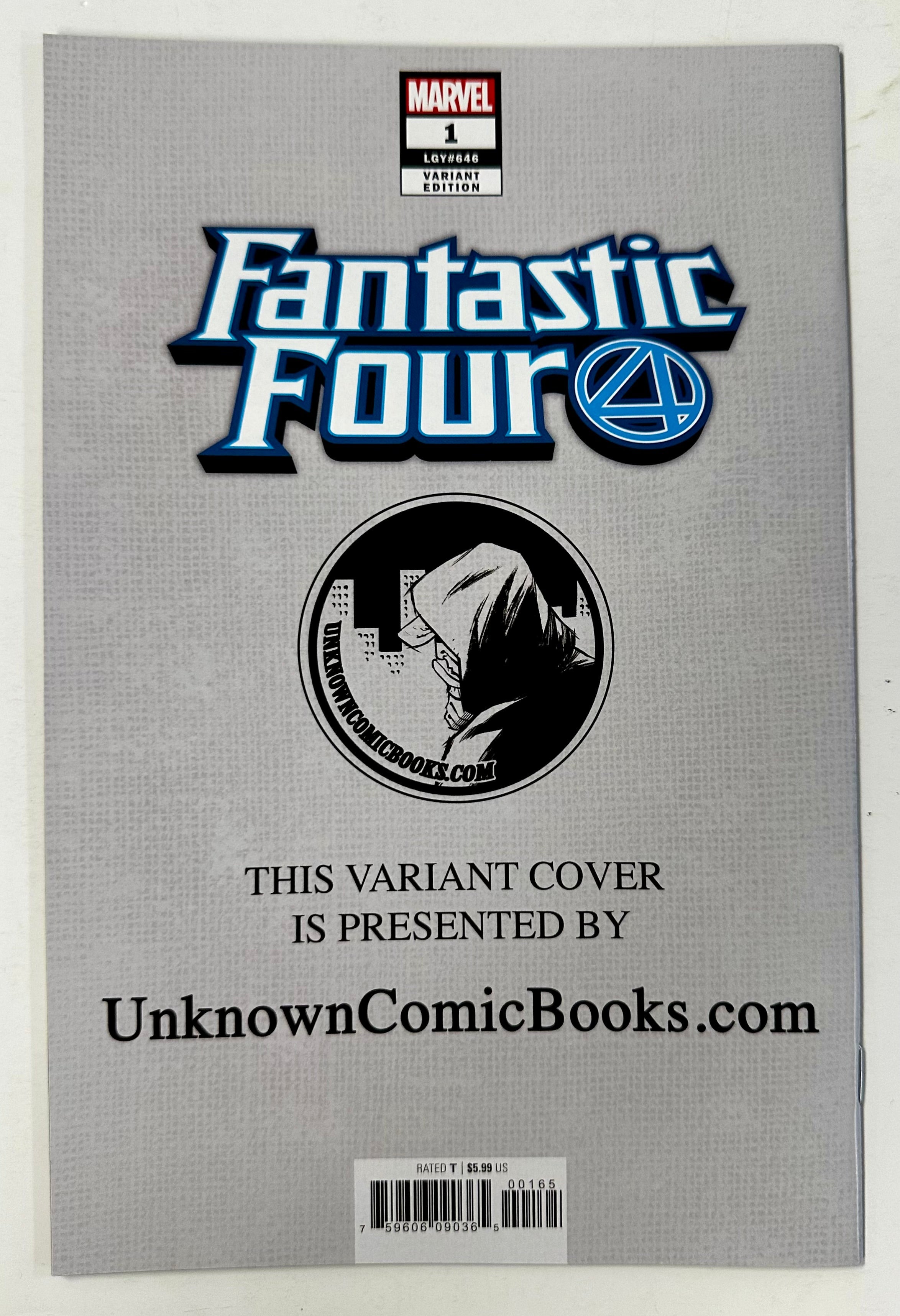 Fantastic Four #1 J Scott Campbell Exclusive Virgin Variant Marvel Comics