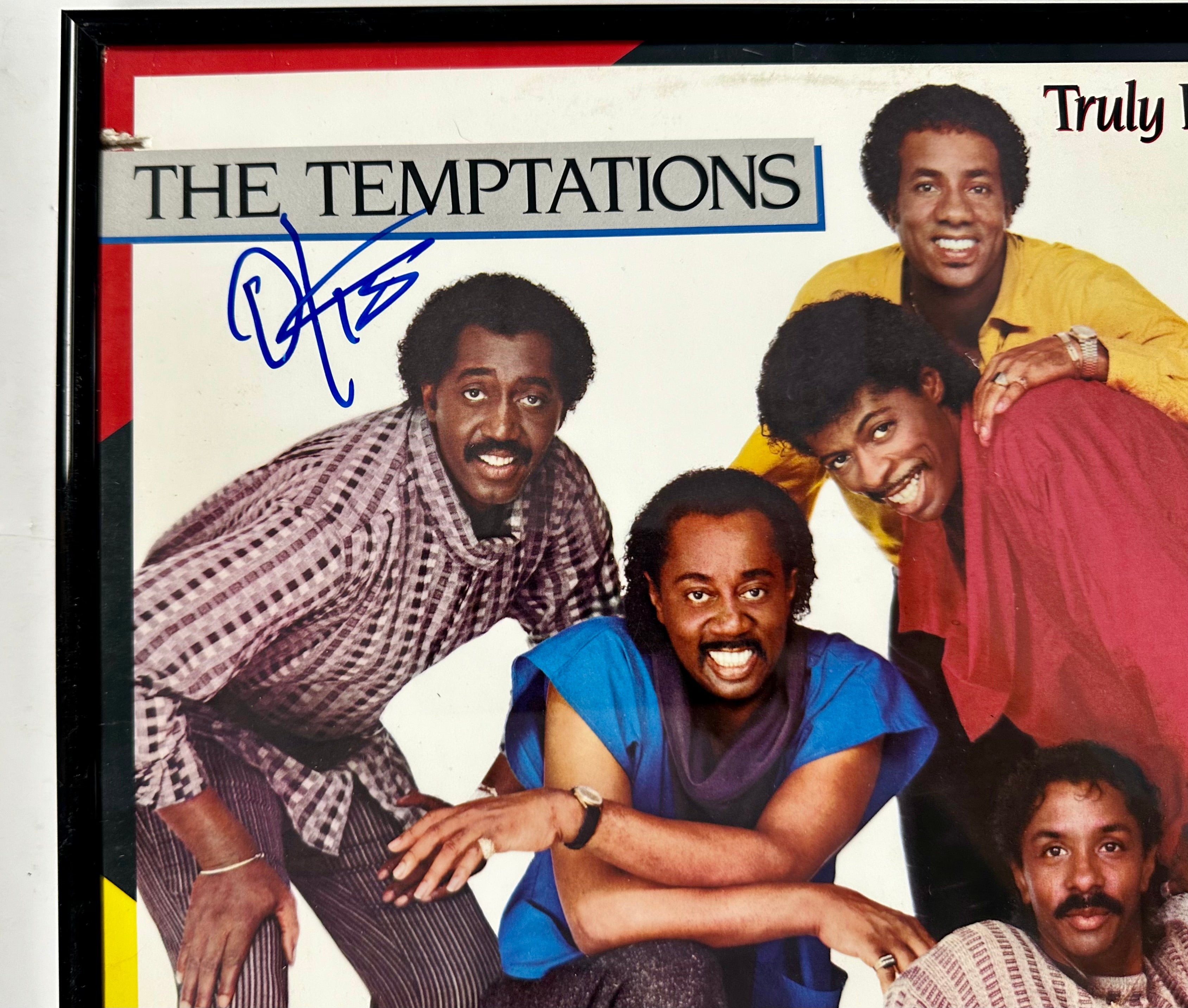 Otis Williams Signed & Framed Temptations: Truly For You Vinyl With JSA COA