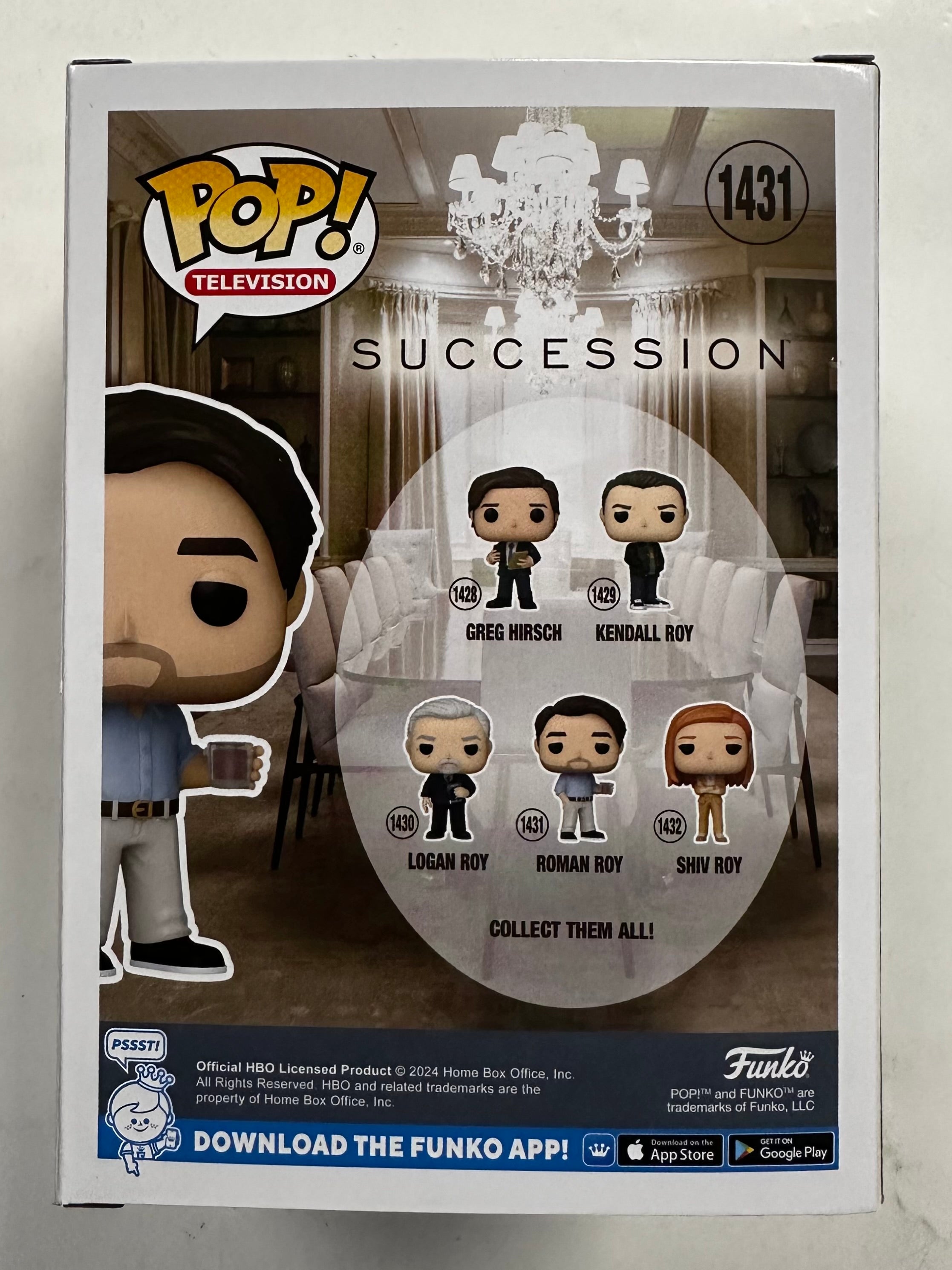Funko Pop! Television Roman Roy #1431 HBO Succession 2024