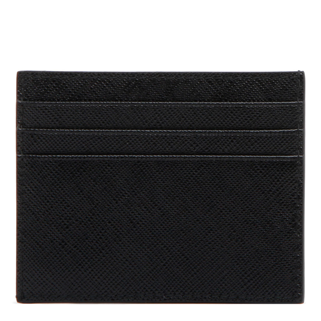 PRADA Saffiano Leather Mini Card Holder