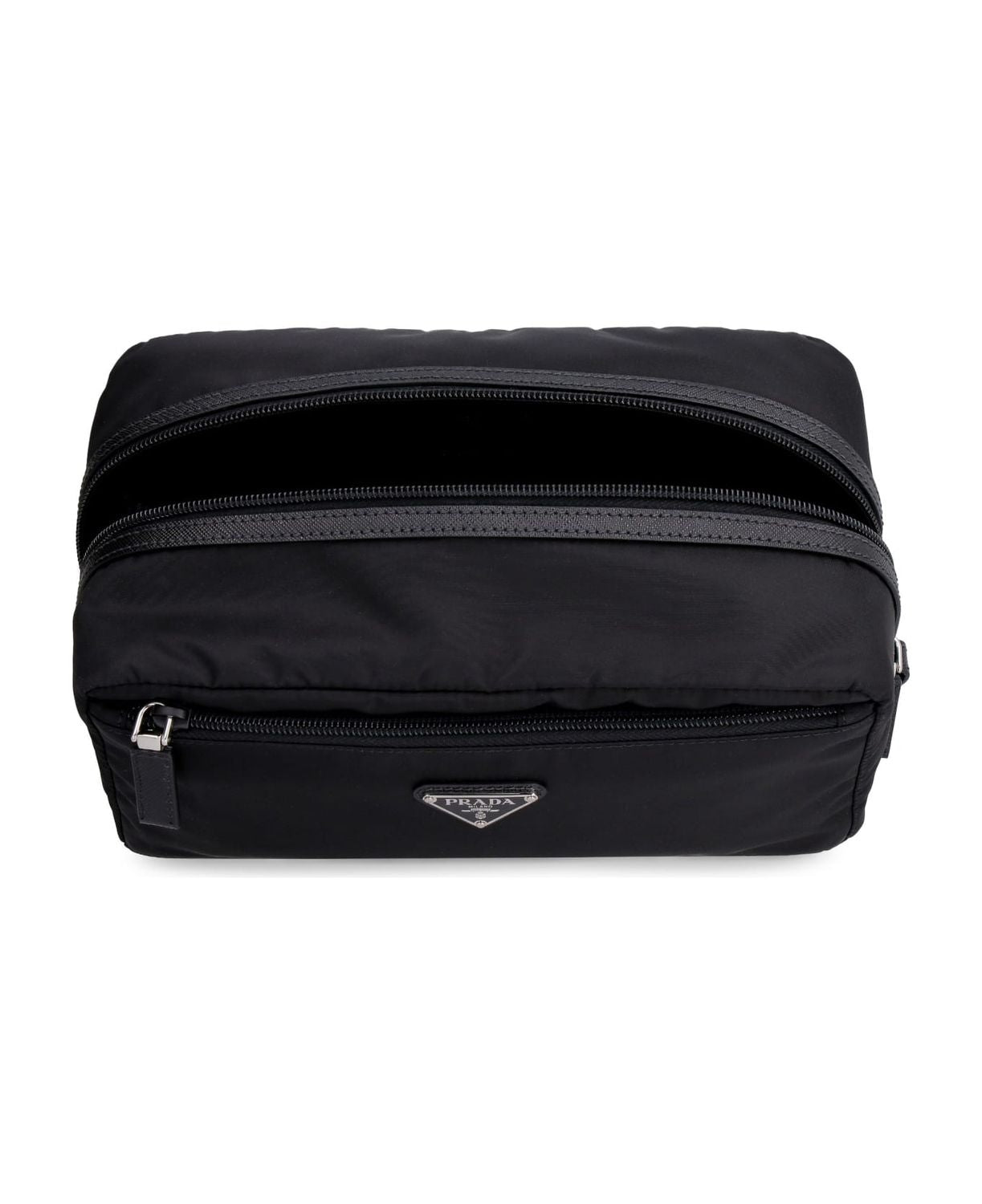 PRADA Mini Recycled Nylon Wash Handbag - FW25
