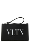 VALENTINO GARAVANI Men's Mini Leather Card Holder