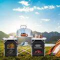 Folding Camping Table with Storage Organizer