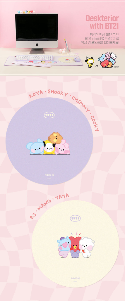 BTS x BT21 Minini Mouse Pad
