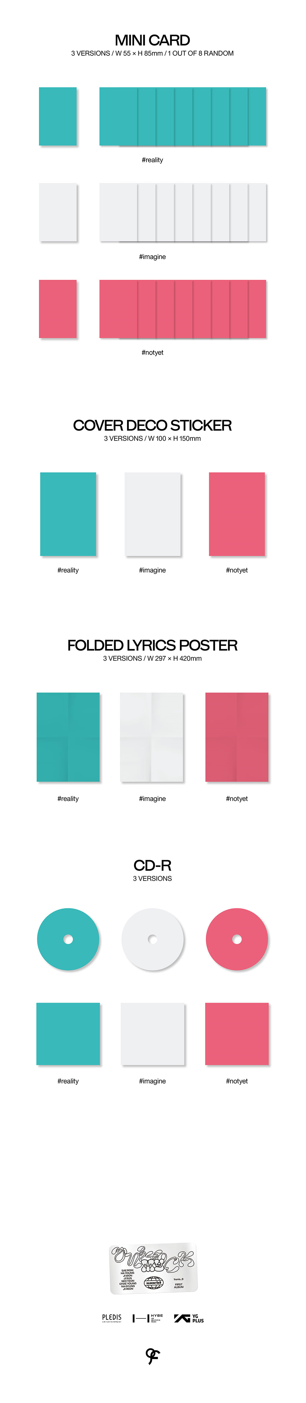 Fromis_9 1st Album - Unlock My World