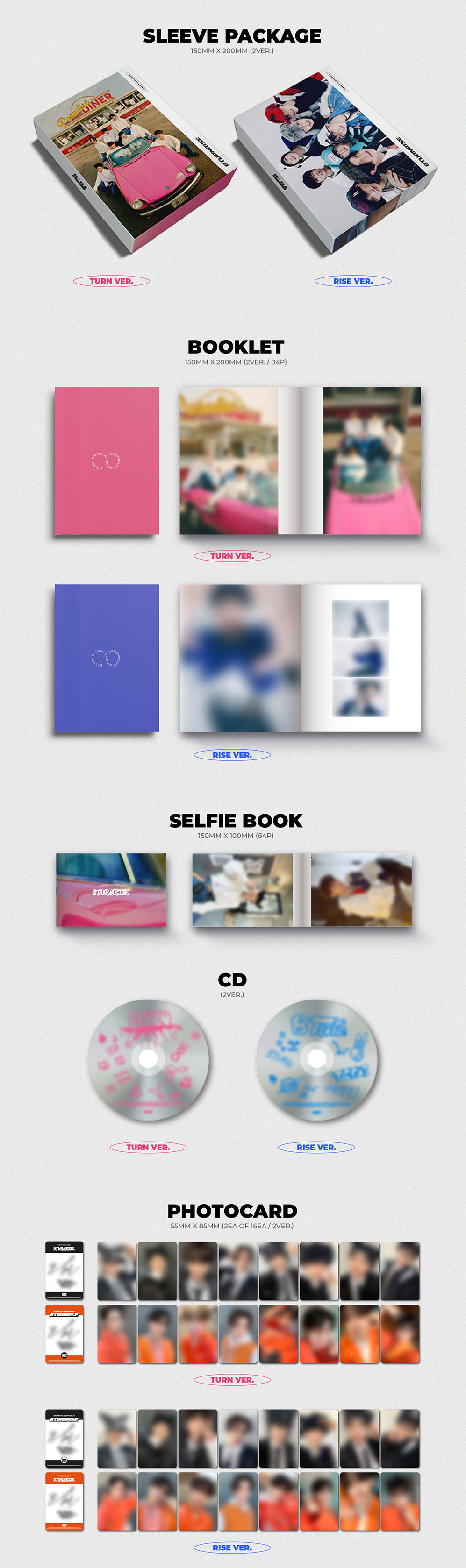 8Turn - 8Turnrise 1st Mini Album