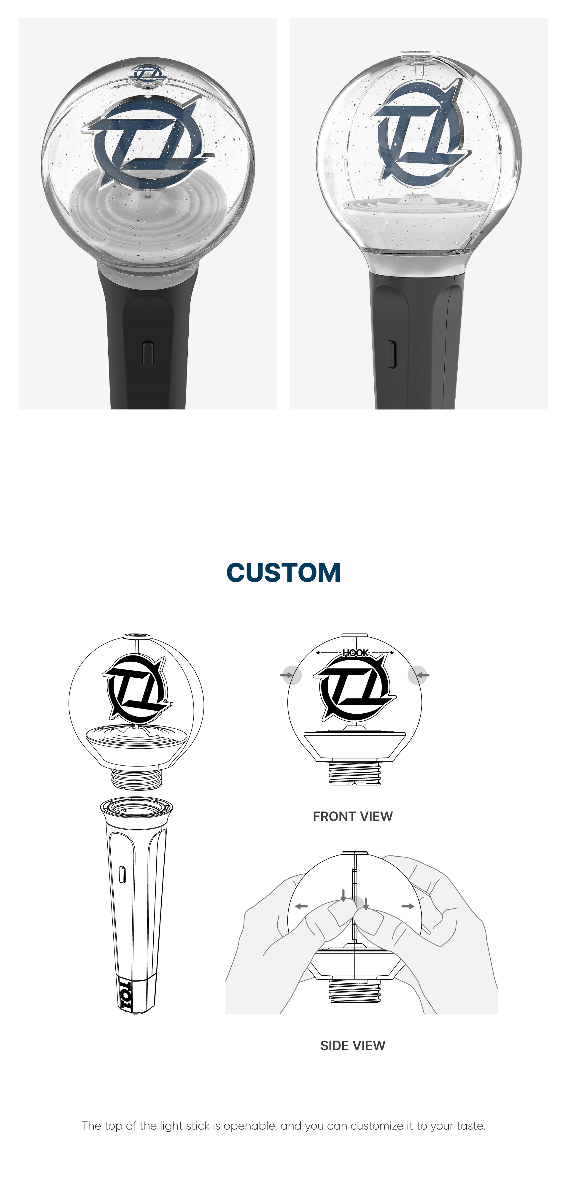To1 Official Light Stick