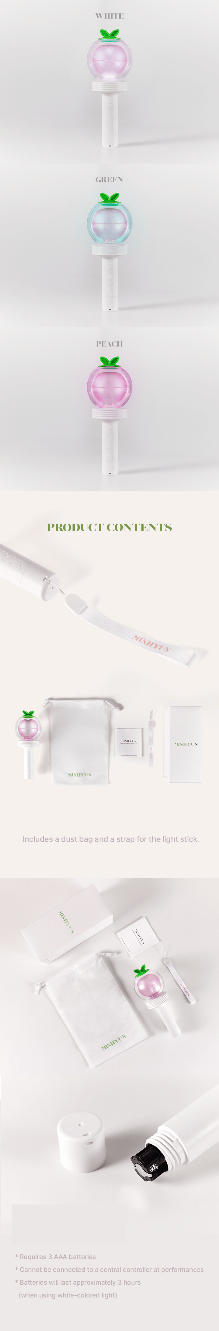 Hwang Min Hyun Official Light Stick
