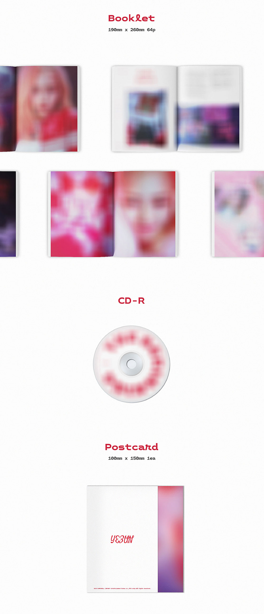 Yeeun 1st Single Album - The Beginning