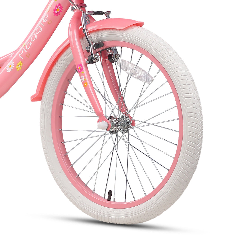 Glerc 20" Kids Bike with Rear Rack For 7 - 13 Years Old - Maggie