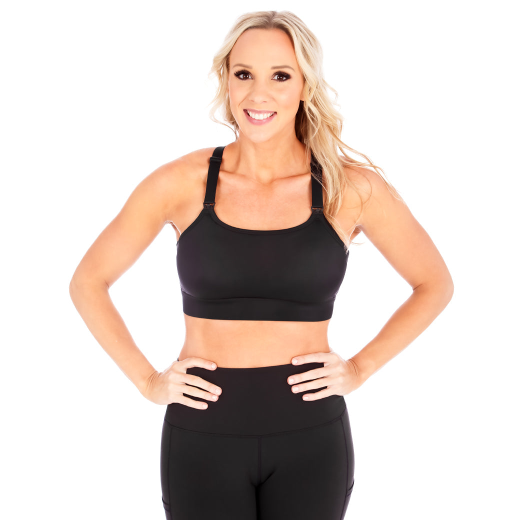 Strappy Back 2.0 Nursing Sports Bra - Final Sale