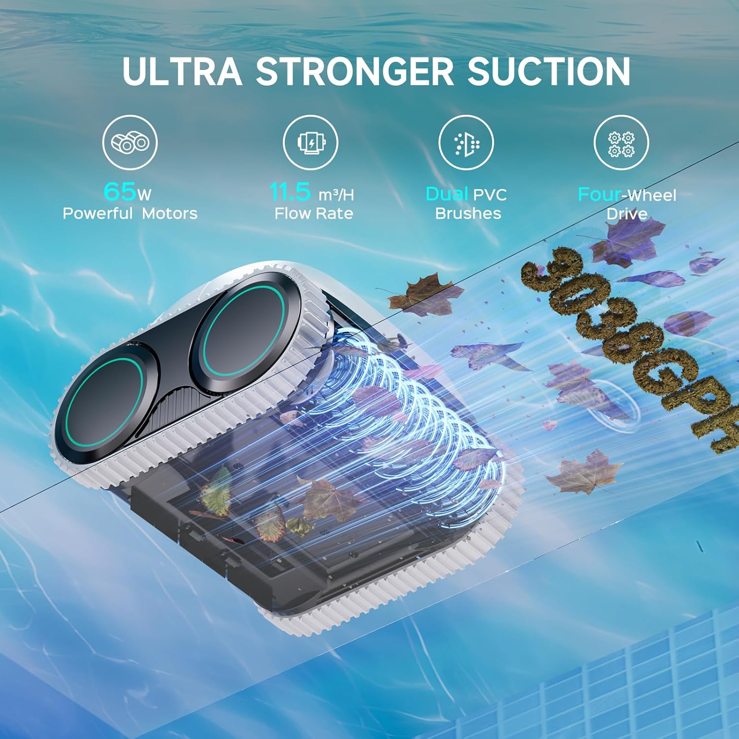 (2026 Upgrade) WYBOT C1 Cordless Robotic Pool Cleaner