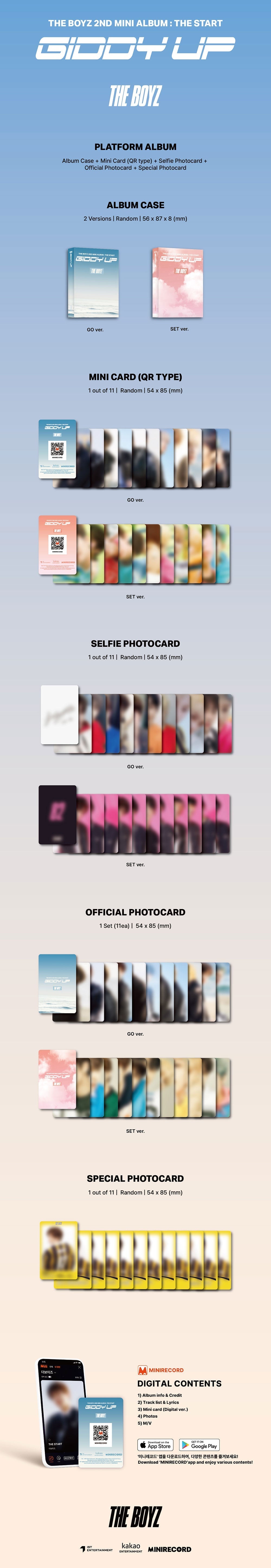 The Boyz 2nd Mini Album - The Start (Platform Ver.)