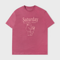 BT21 - Basic Short Sleeve Tshirt Indian Pink (Cooky)