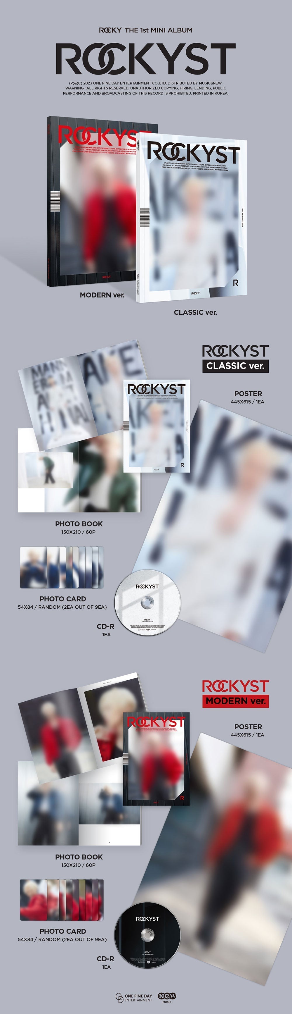Rocky 1st Mini Album - Rockyst