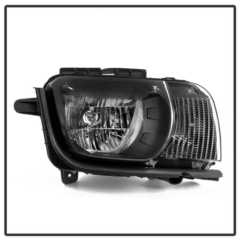 SPYDER xTune 10-13 Chevrolet Camaro OEM Style Halogen Headlights - Black (HD-JH-CCAM10-OE-BK) 9042461