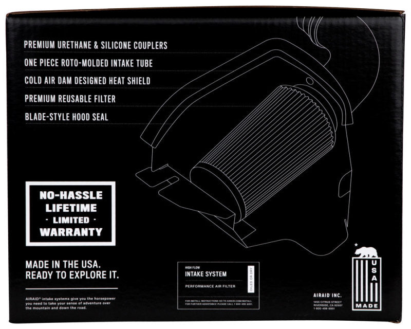 Airaid 19-20 CHEVROLET SILVERADO 1500 V6 4.3L Performance Air Intake System - Dry 205-795