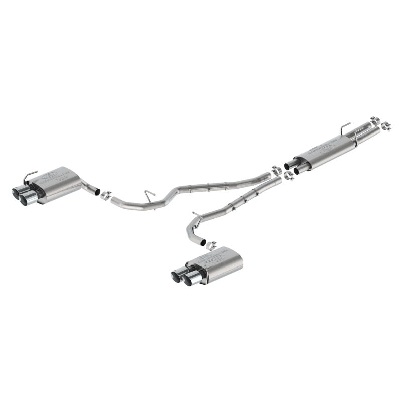 Ford Racing 20-23 Explorer ST Sport Cat-Back Exhaust System Dual Rear Exit w/Chrome Tips M-5200-ESTC