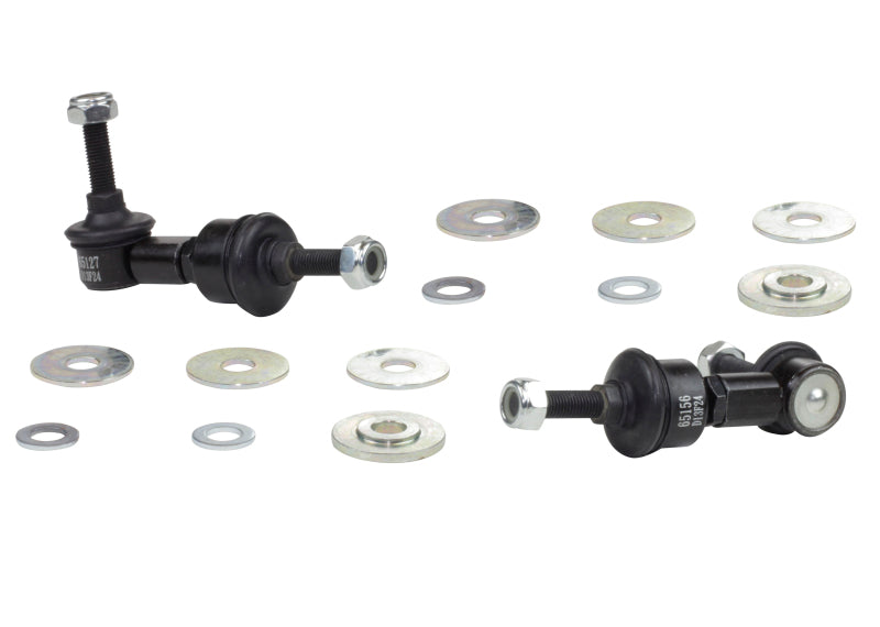 Whiteline Sway Bar Link Kit Heavy Duty Adj Steel Ball Nissan 240SX 1989-1998