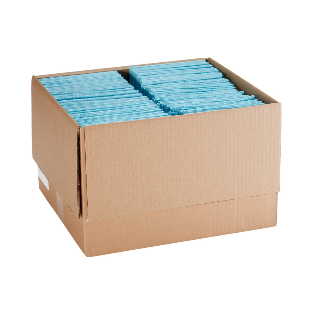 McKesson Nonsterile Blue Procedure Towels, 13 x 18 Inch 18-867