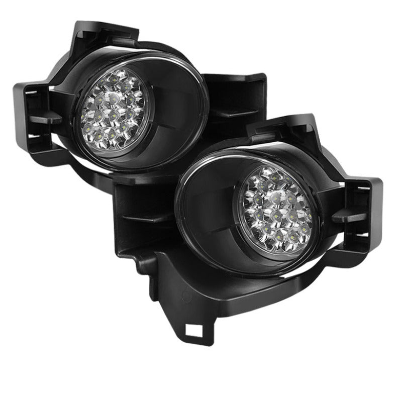 SPYDER Nissan Altima 10-12 4Dr LED Fog Lights w/Switch Clear FL-LED-NA2010-4D-C 5064868