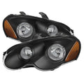 SPYDER Xtune Chrysler Sebring 03-05 2Dr Coupe Only Headlights -Black HD-JH-CHRSE03-2D-BK 9026270