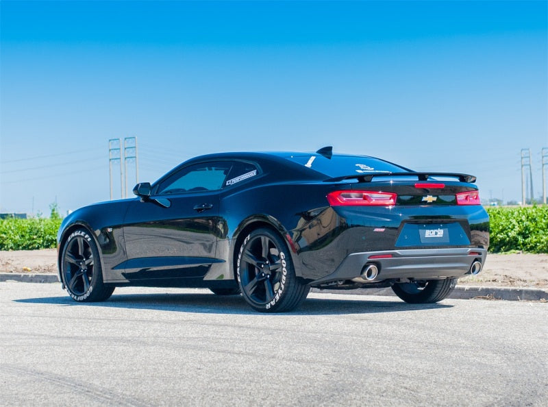 Borla 16-17 Chevy Camaro SS 6.2L ATAK Catback Single Split Rear Exit Exhaust w/Single Tips 140690