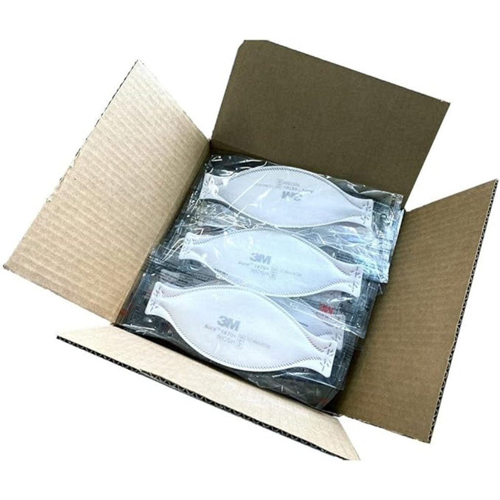 3M 3M Aura N95 Particulate Respirator and Surgical Mask 1870+, Case of 240