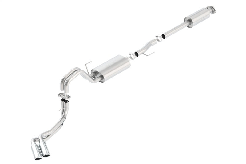 Borla 15-16 Ford F-150 3.5L EcoBoost Ext. Cab Std. Bed Catback Exhaust Touring Truck Side Exit 140617