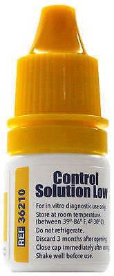 UniStrip™ Blood Glucose Control Solution, Low 8916736210