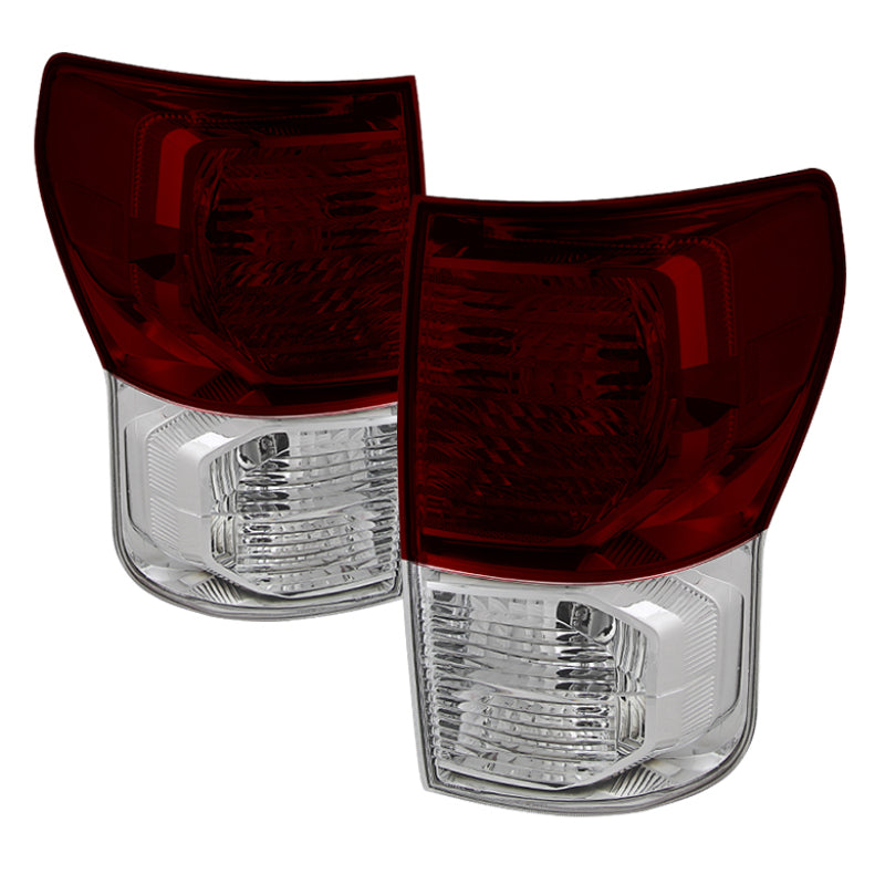 SPYDER Xtune Toyota Tundra 2007-2013 OEM Style Tail Lights Red Smoked ALT-JH-TTU10-OE-RSM 9030239