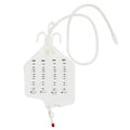 Hollister Urinary Drain Bag, Anti-Reflux, 2000 ml, Vinyl 9839