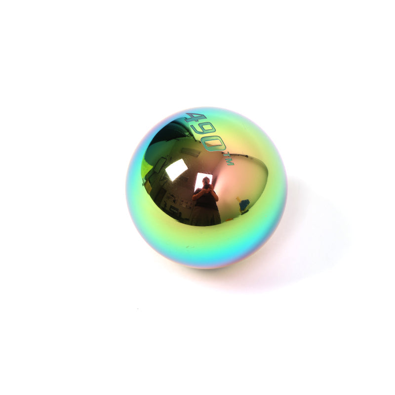 BLOX Racing V2 - 490 Limited Series Spherical Shift Knob 10X1.5 - Neo Chrome BXAC-00240-NEO-V2