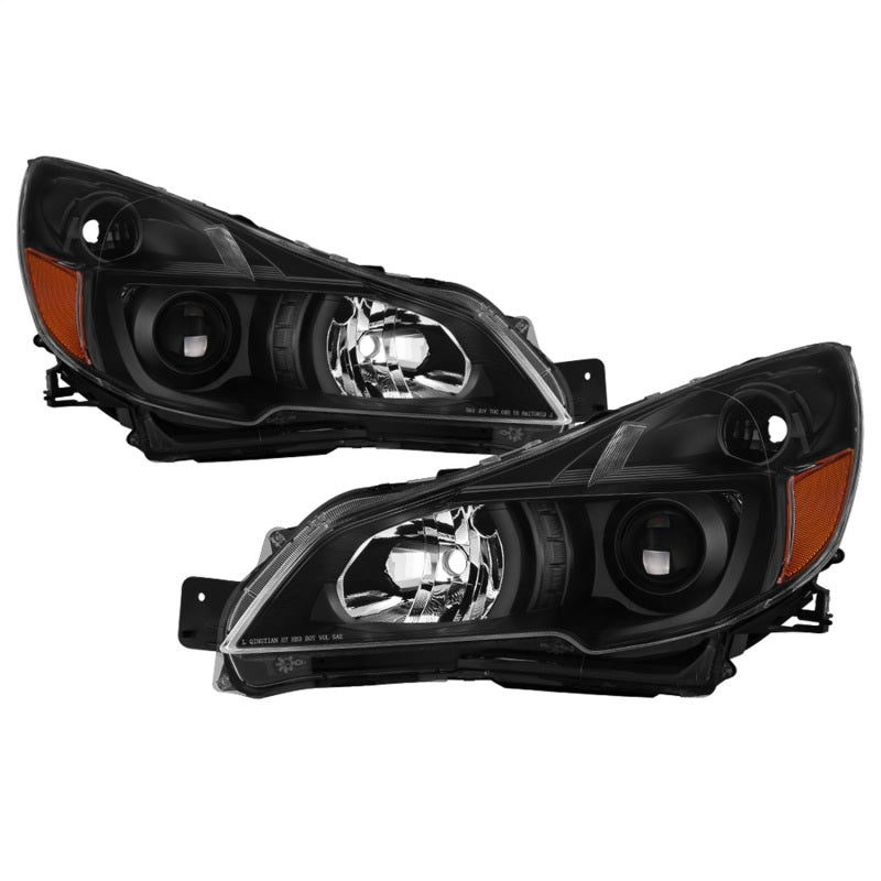SPYDER xTune 13-14 Subaru Legacy/Outback OEM Style Headlights-Black (HD-JH-SLEG13-AM-BK) 9042317