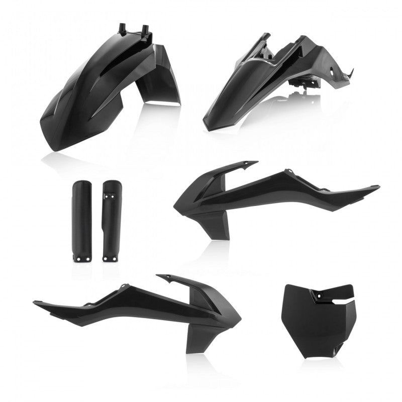 Acerbis 19+ KTM SX65/ 21-23 GasGas MC65(No Air Box/Covers) Full Plastic Kit - Black 2791520001