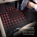 3D MAXpider 2023+ BMW 7 Series (G70) R2 Floor Mat - Kagu Black L1BM13121509