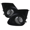 SPYDER Toyota Corolla 11-13 LED Fog Lights w/Switch Clear FL-LED-TCO2011-C 5038470