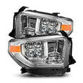 AlphaRex 14-21 Toyota Tundra NOVA LED Proj HL Chrome w/Actv Light & Seq. Sig + Switchback DRL 880831 *Discontinued