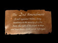 2nd Amendment with gold inlay - PhishStones Products