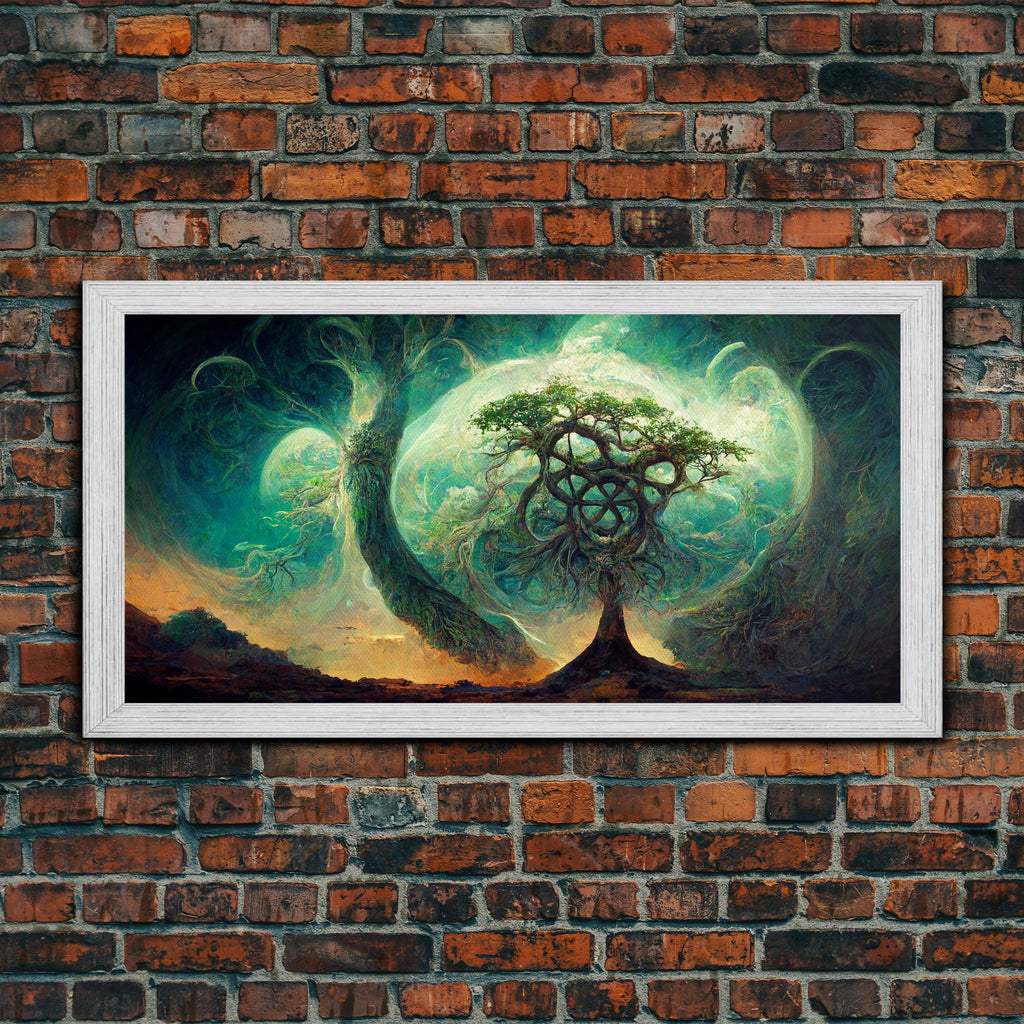 Gaia, norse mythology, canvas print, high fantasy art