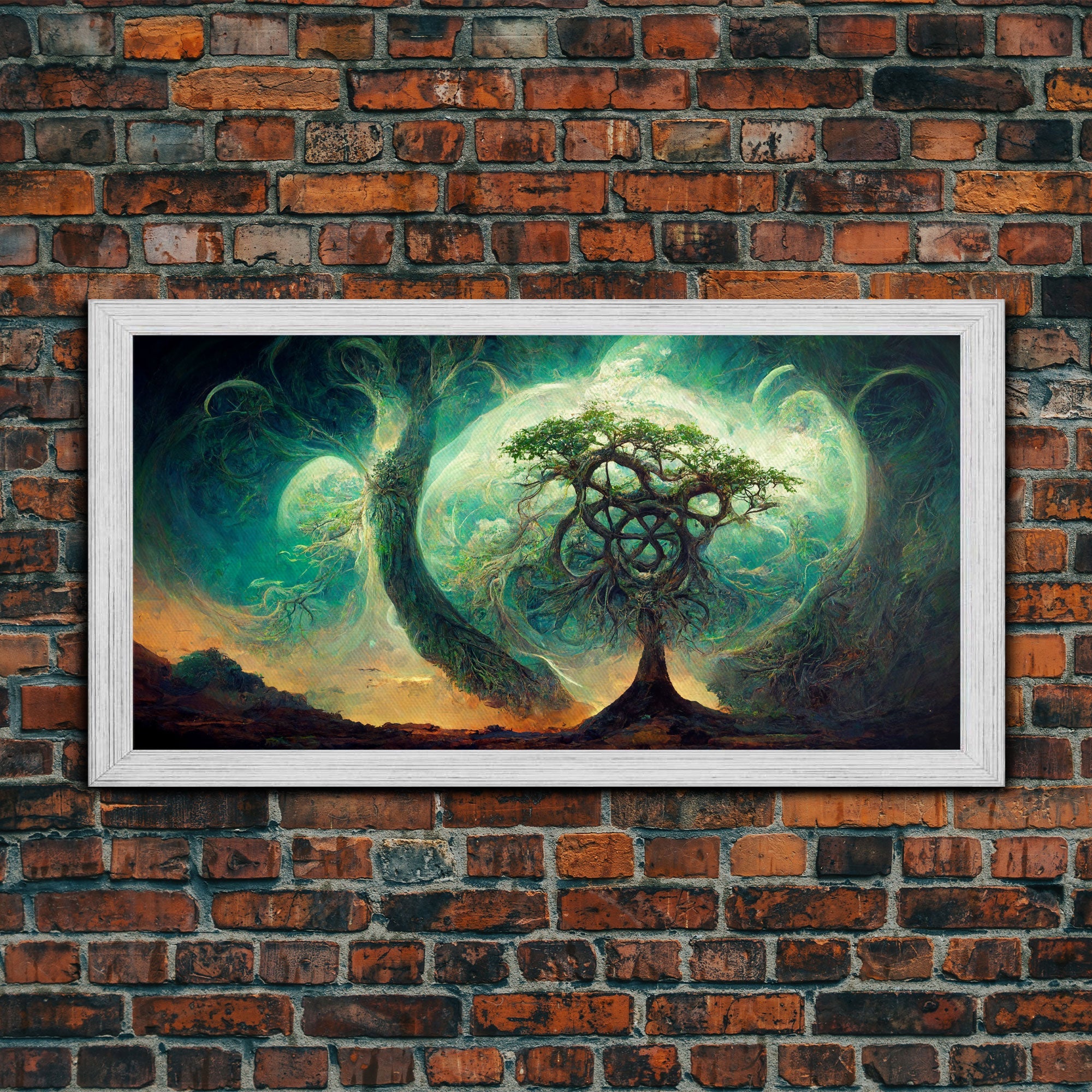 Gaia, norse mythology, canvas print, high fantasy art