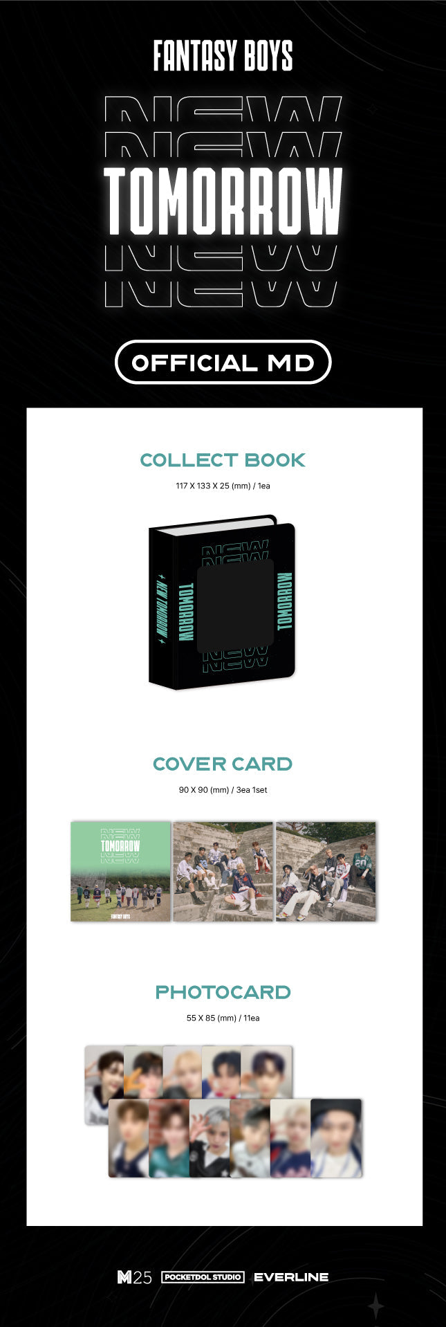 Fantasy Boys 1st Mini Album Official MD - New Tomorrow
