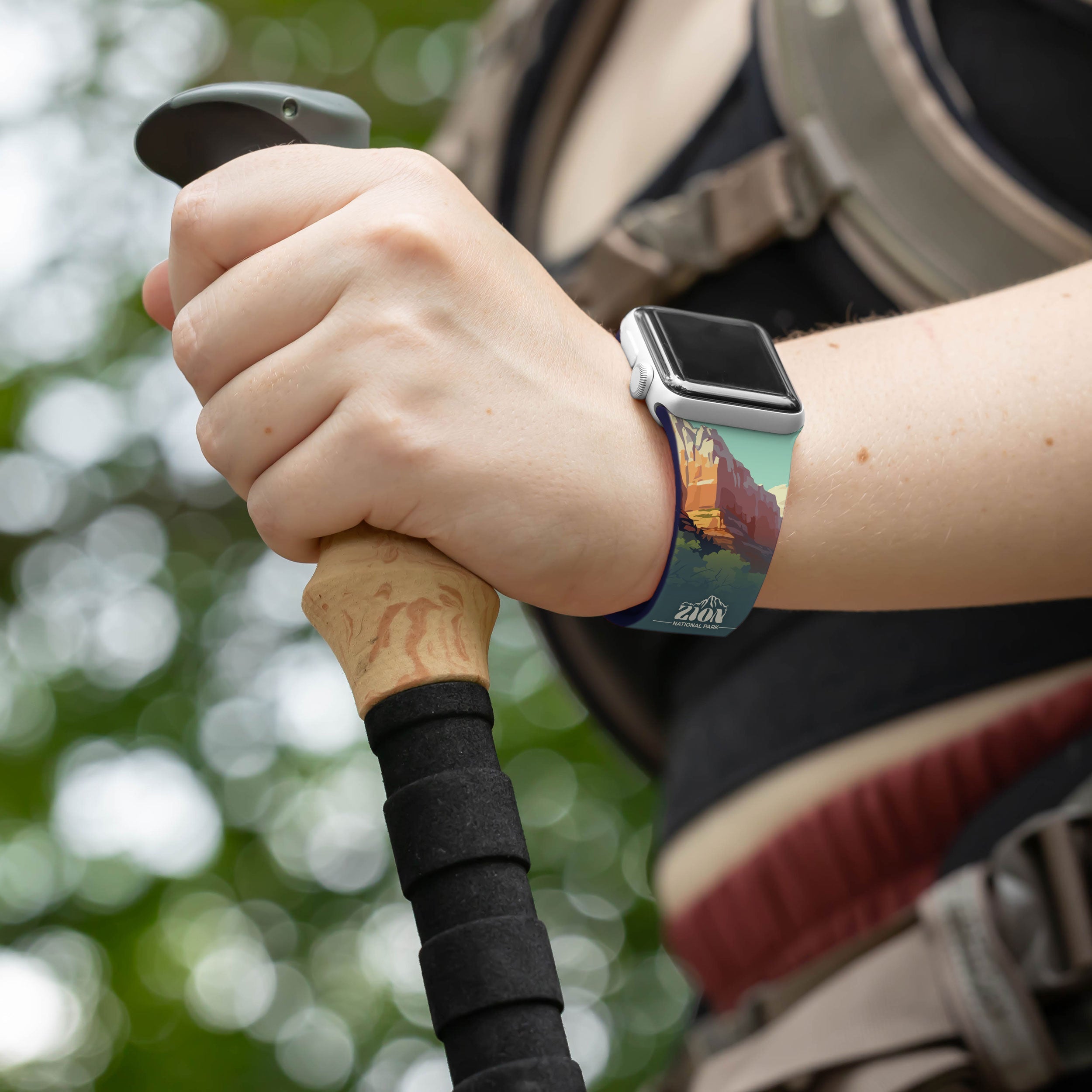 National Parks Zion HD Apple Watch Band