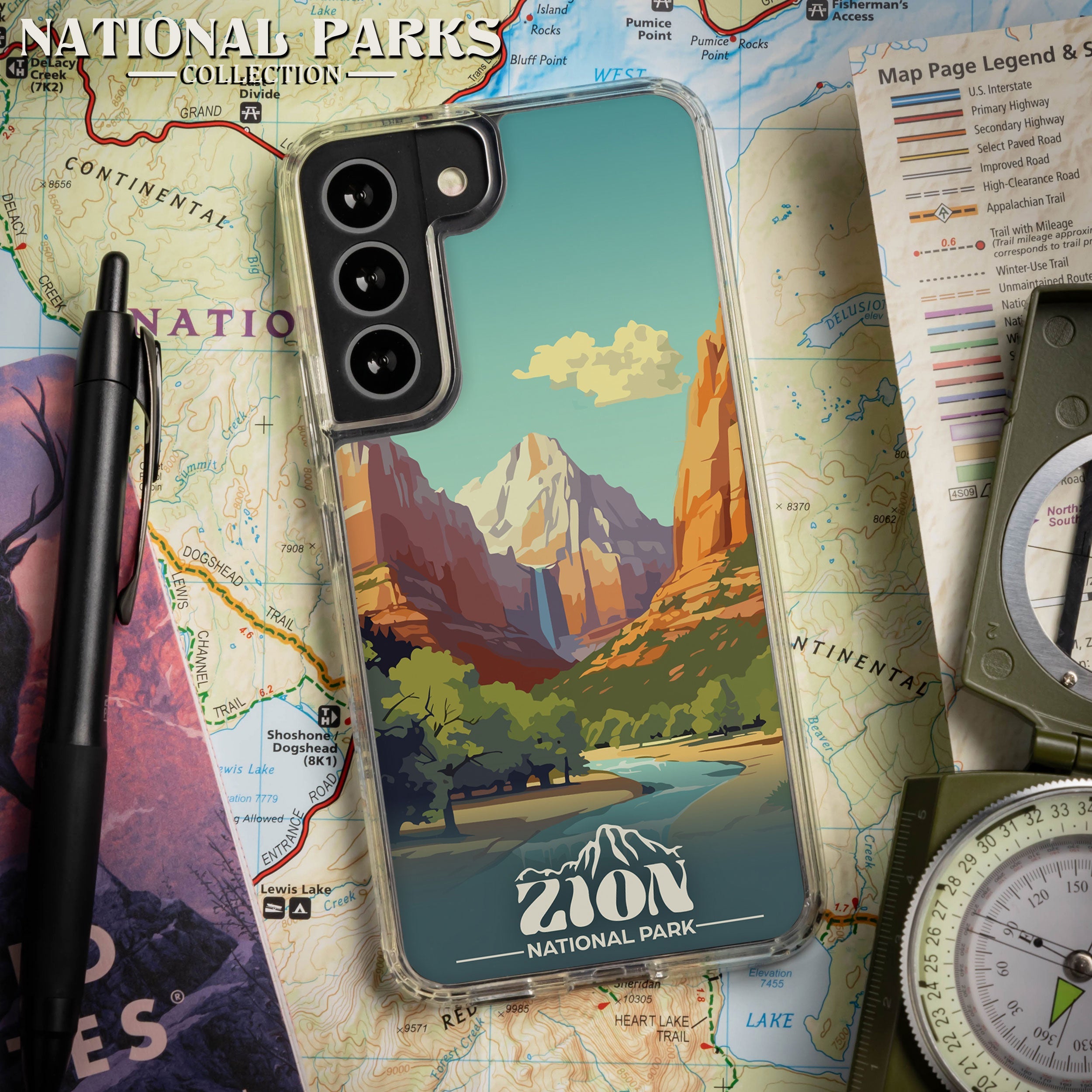 National Parks Zion HD Samsung Galaxy S22 Phone Case